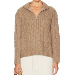 Jenni Kayne Cable Half Zip